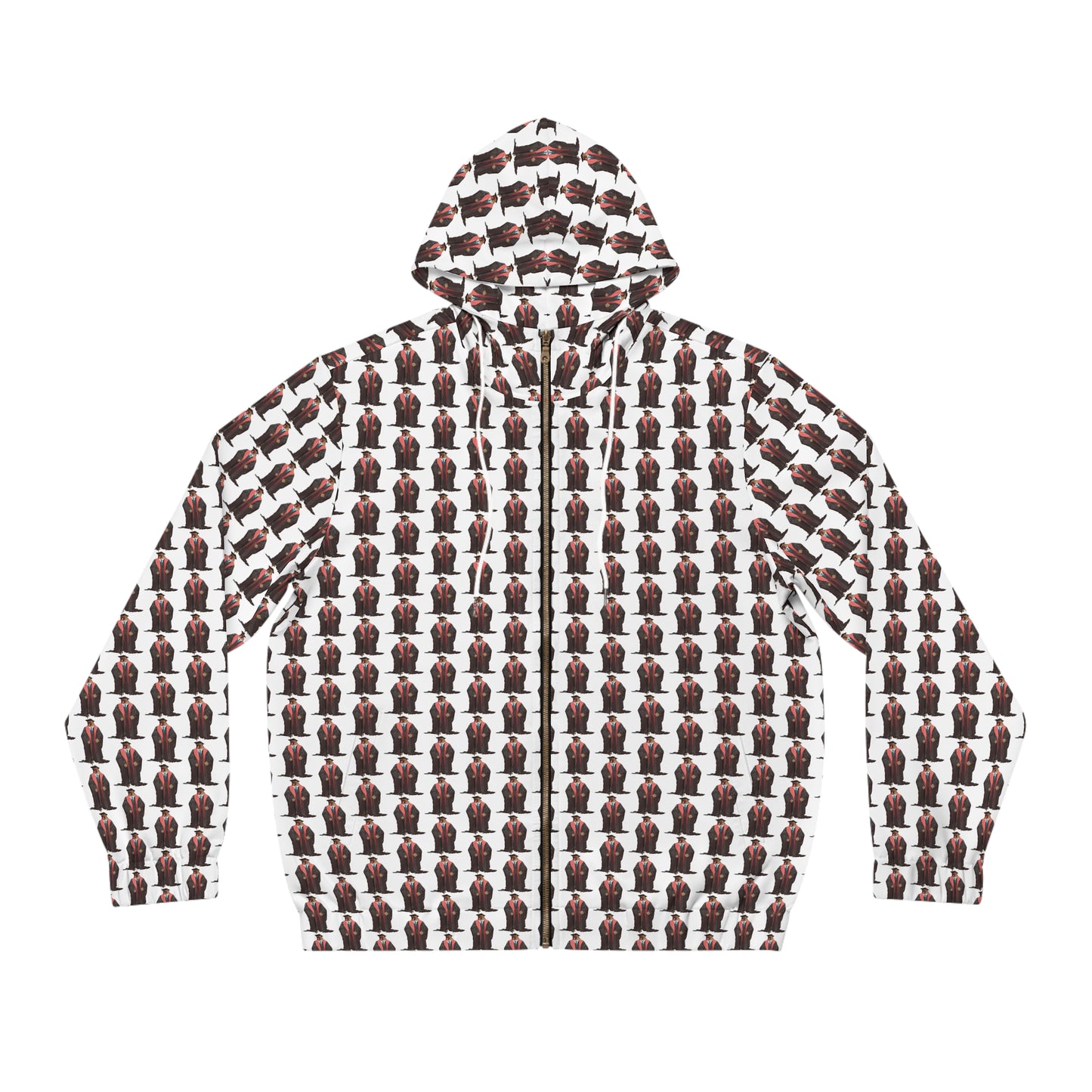 Knowledge Puffs Full-Zip Hoodie