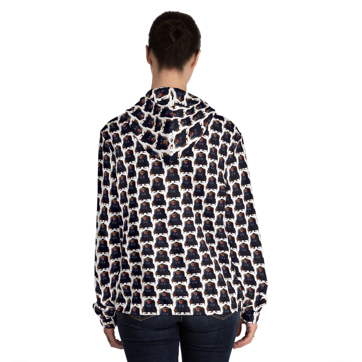 Busy Monkey Full-Zip Hoodie