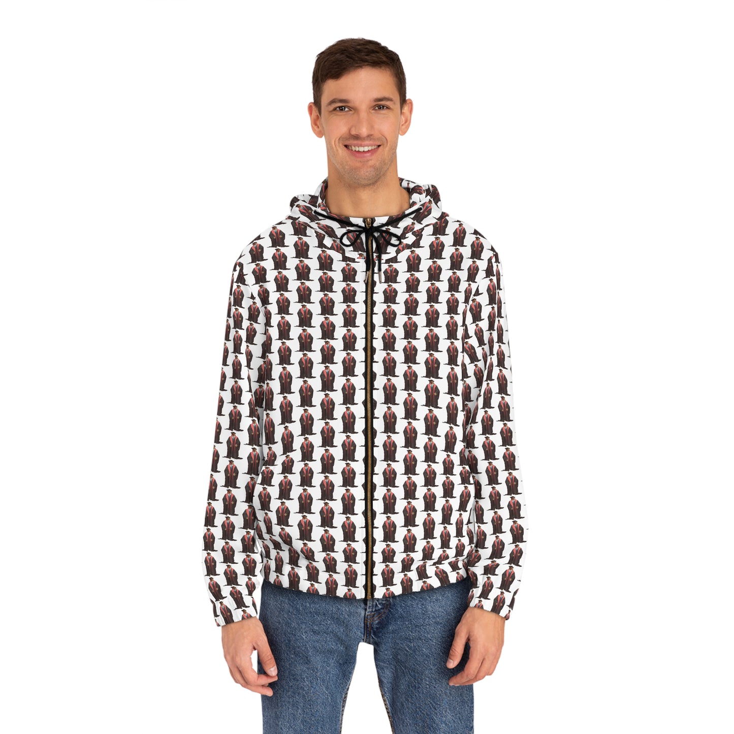 Knowledge Puffs Full-Zip Hoodie