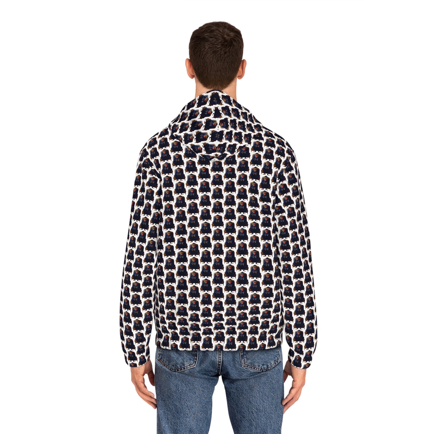 Busy Monkey Full-Zip Hoodie