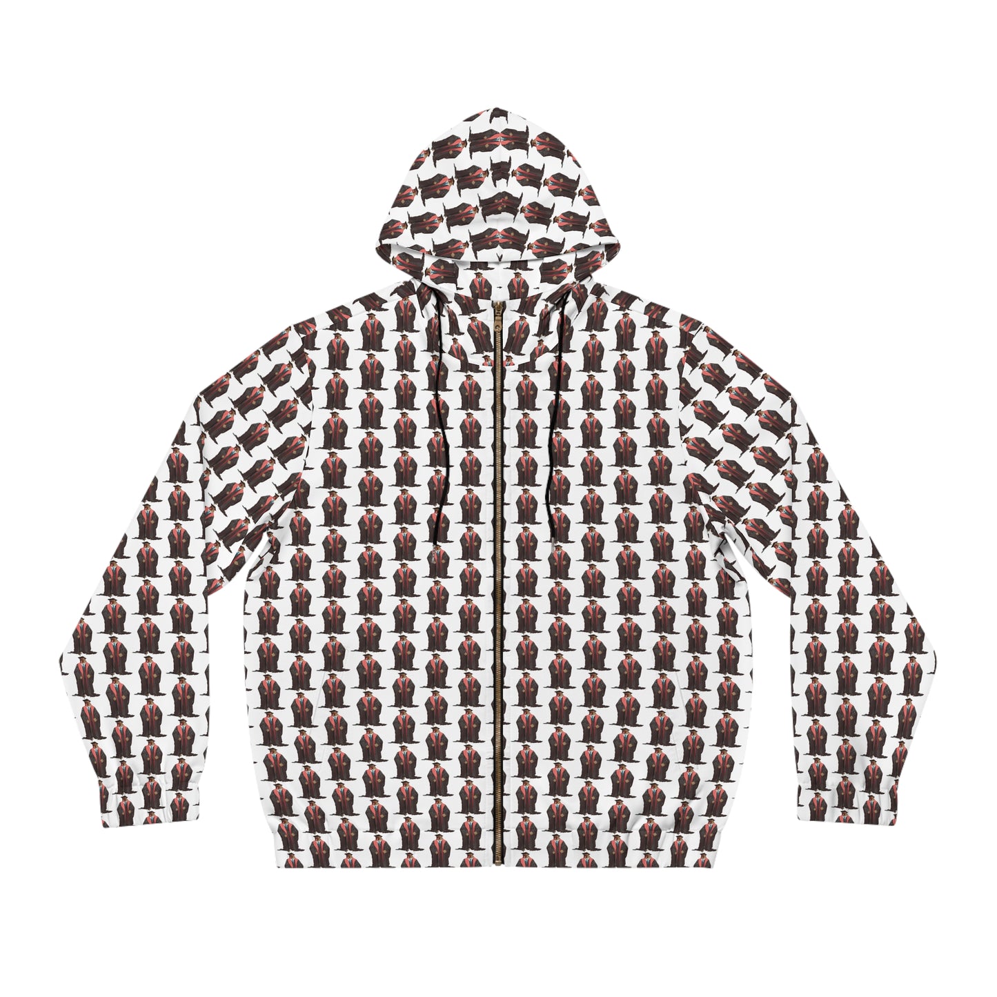 Knowledge Puffs Full-Zip Hoodie