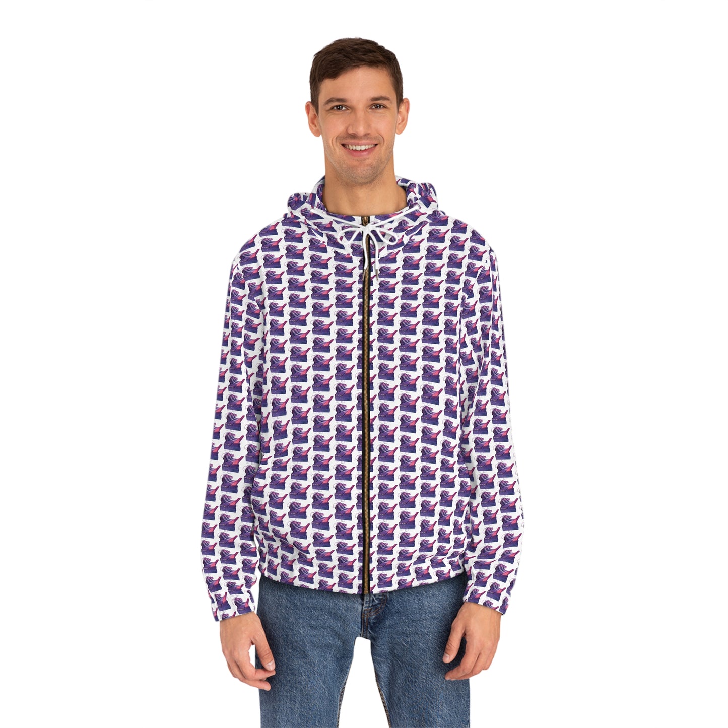 Infinite Mandrill Theorem Full-Zip Hoodie