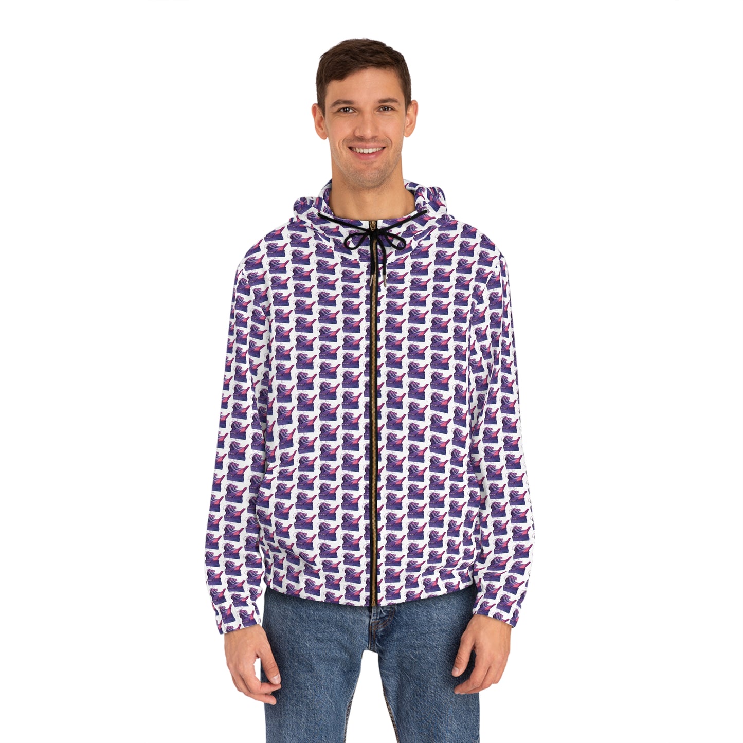 Infinite Mandrill Theorem Full-Zip Hoodie