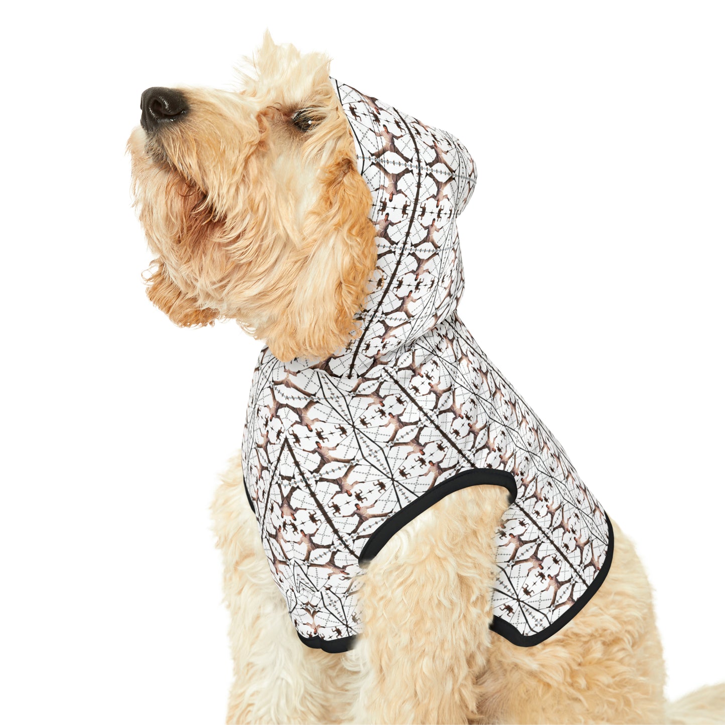 Belgian Crucifix Pet Hoodie