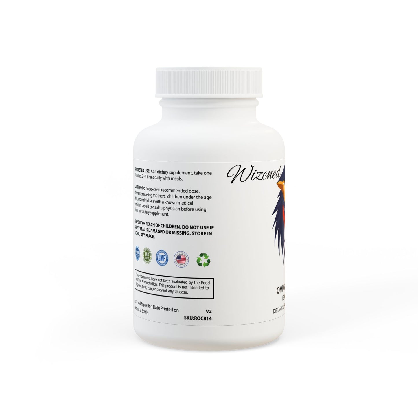 Wizened Mandrill Omega 3 Fish Oil Supplement