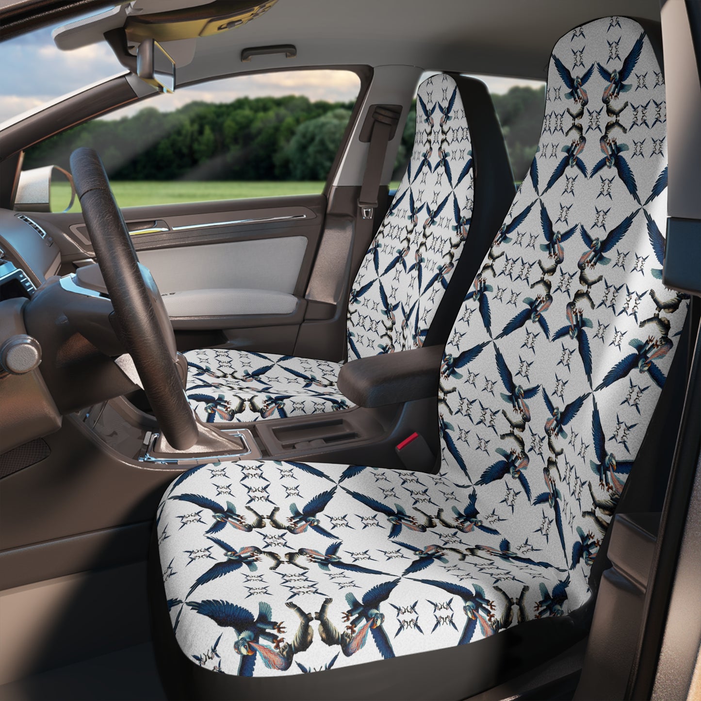 Psionic Eagle Car Seat Covers