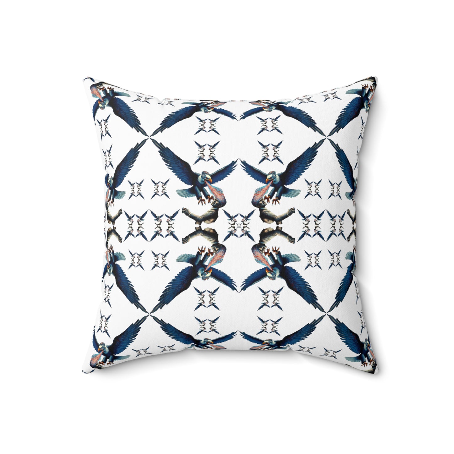 Psionic Eagle Throw Pillow