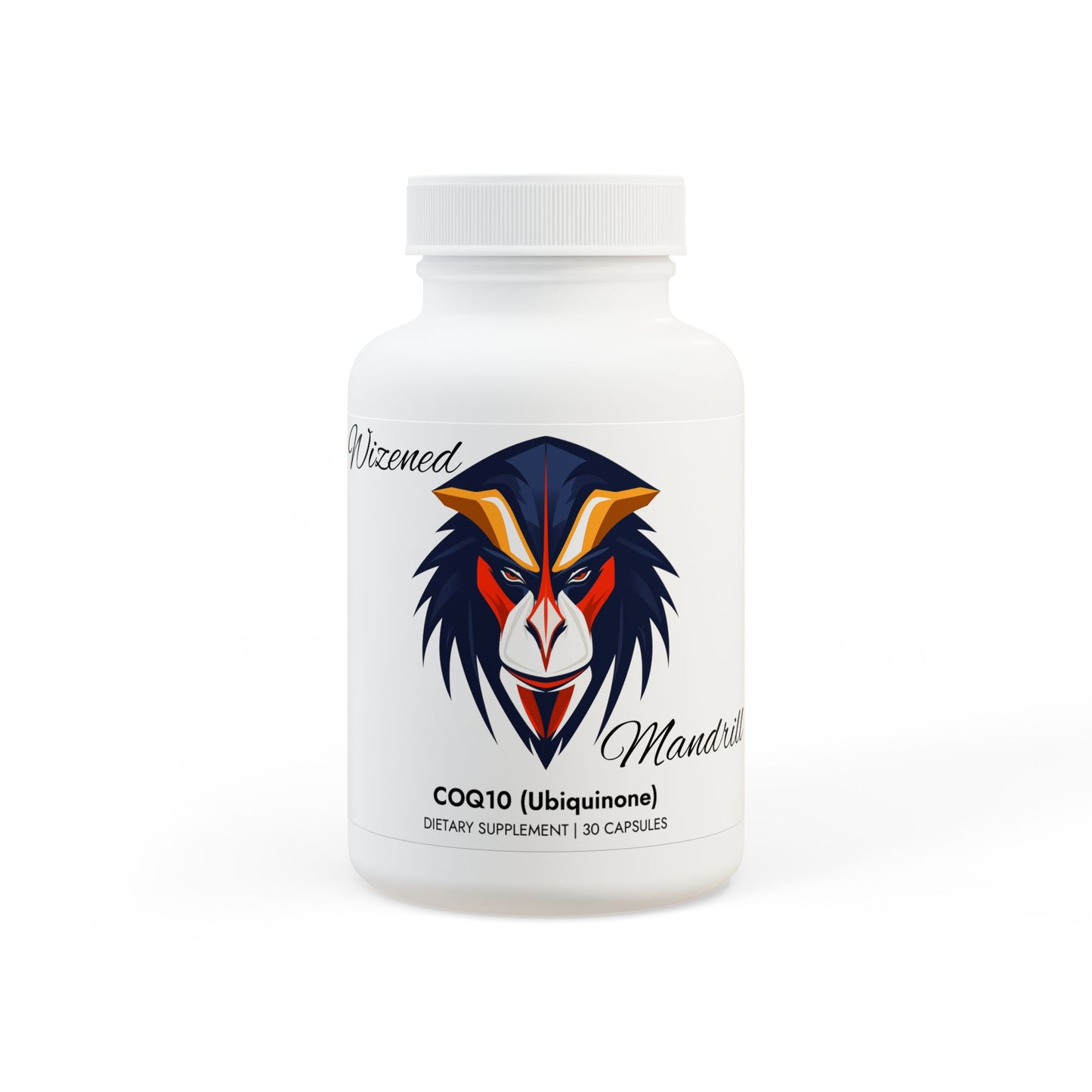 Wizened Mandrill CoQ10 Ubiquinone Supplement