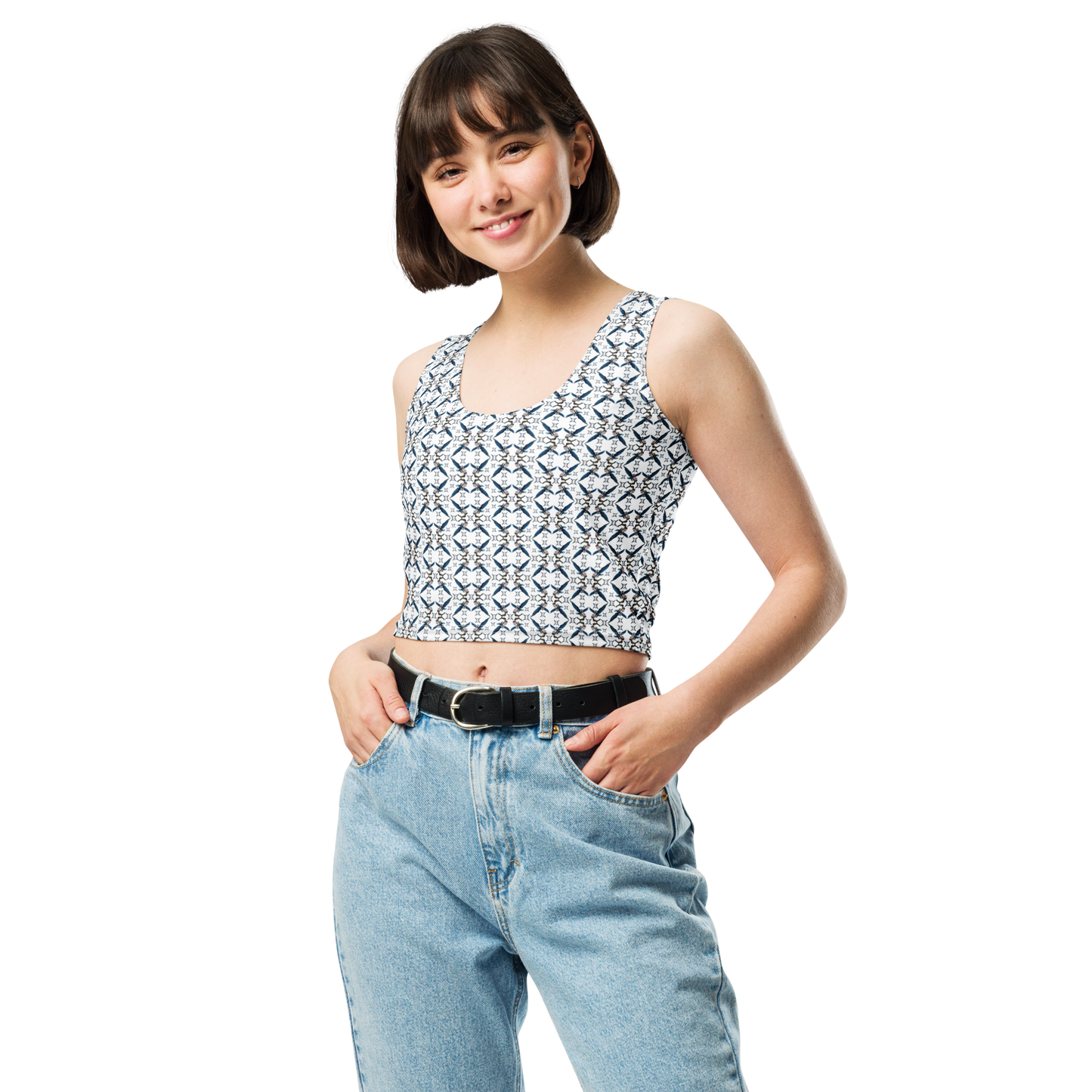 Psionic Eagle Crop Top