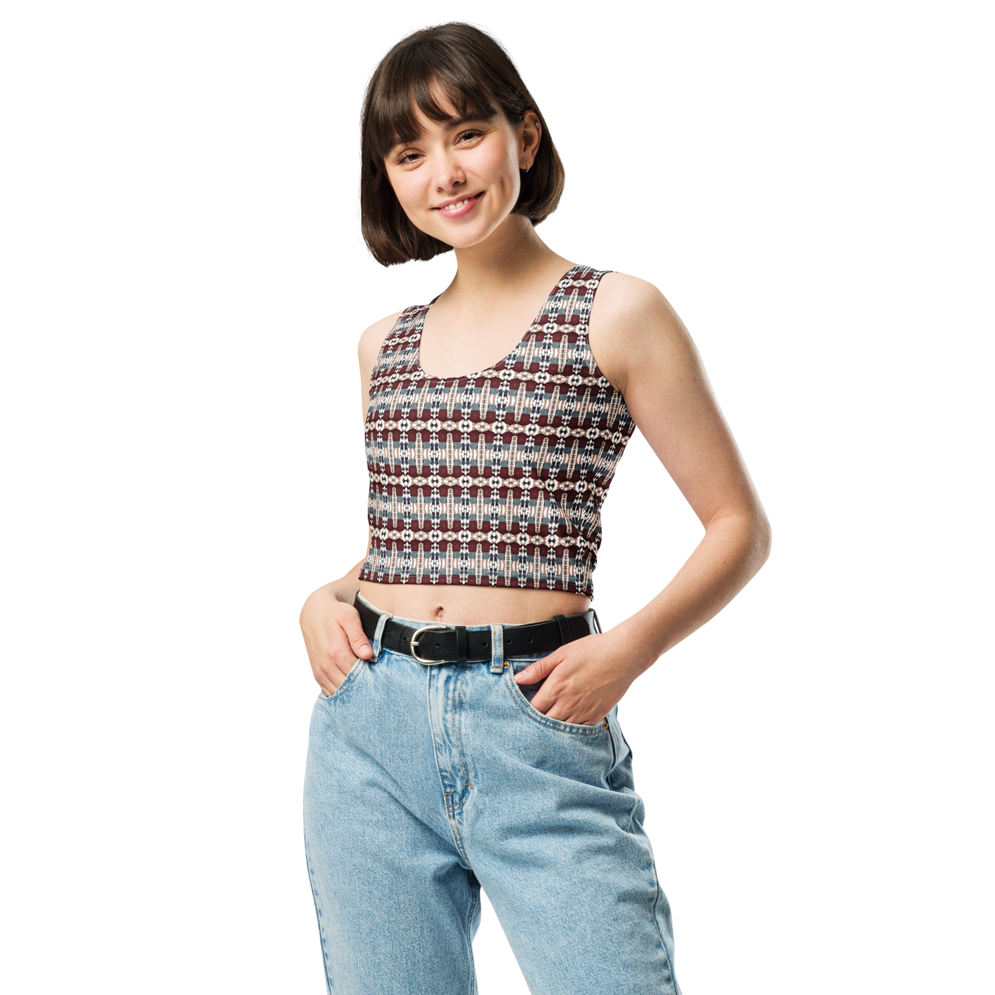 Brainy Senator Crop Top