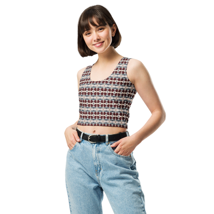 Brainy Senator Crop Top