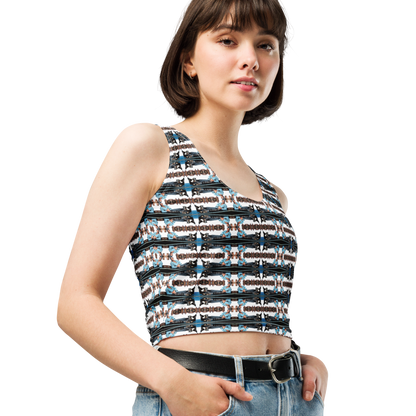 Parking Meter Decapitator Crop Top