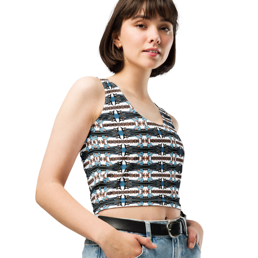 Parking Meter Decapitator Crop Top