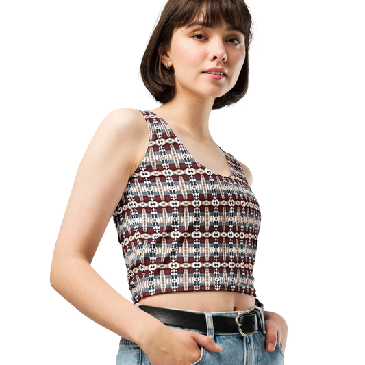 Brainy Senator Crop Top